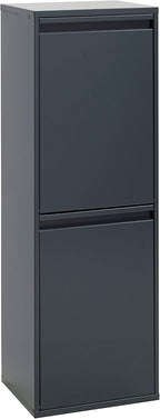 Waste Separation and Recycling Bin in Steel