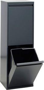 Waste Separation and Recycling Bin in Steel