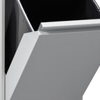 Waste Separation and Recycling Bin in Steel