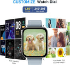 Watch Fitness Tracker 1.69" Touch Screen with Heart