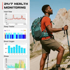 Watch Fitness Tracker 1.69" Touch Screen with Heart