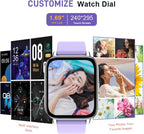 Watch Fitness Tracker 1.69" Touch Screen with Heart