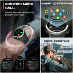 Watch Fitness Tracker 1.69" Touch Screen with Heart