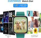 Watch Fitness Tracker 1.69" Touch Screen with Heart