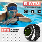 Watch Fitness Tracker 1.69" Touch Screen with Heart