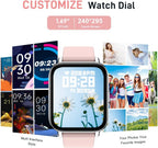 Watch Fitness Tracker 1.69" Touch Screen with Heart