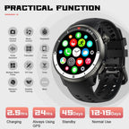 Watch Fitness Tracker 1.69" Touch Screen with Heart