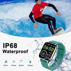 Watch Fitness Tracker 1.69" Touch Screen with Heart