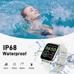 Watch Fitness Tracker 1.69" Touch Screen with Heart