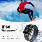 Watch Fitness Tracker 1.69" Touch Screen with Heart
