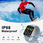 Watch Fitness Tracker 1.69" Touch Screen with Heart