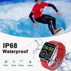 Watch Fitness Tracker 1.69" Touch Screen with Heart