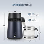 Water Distillers 4L Distilling Pure Machine for Home