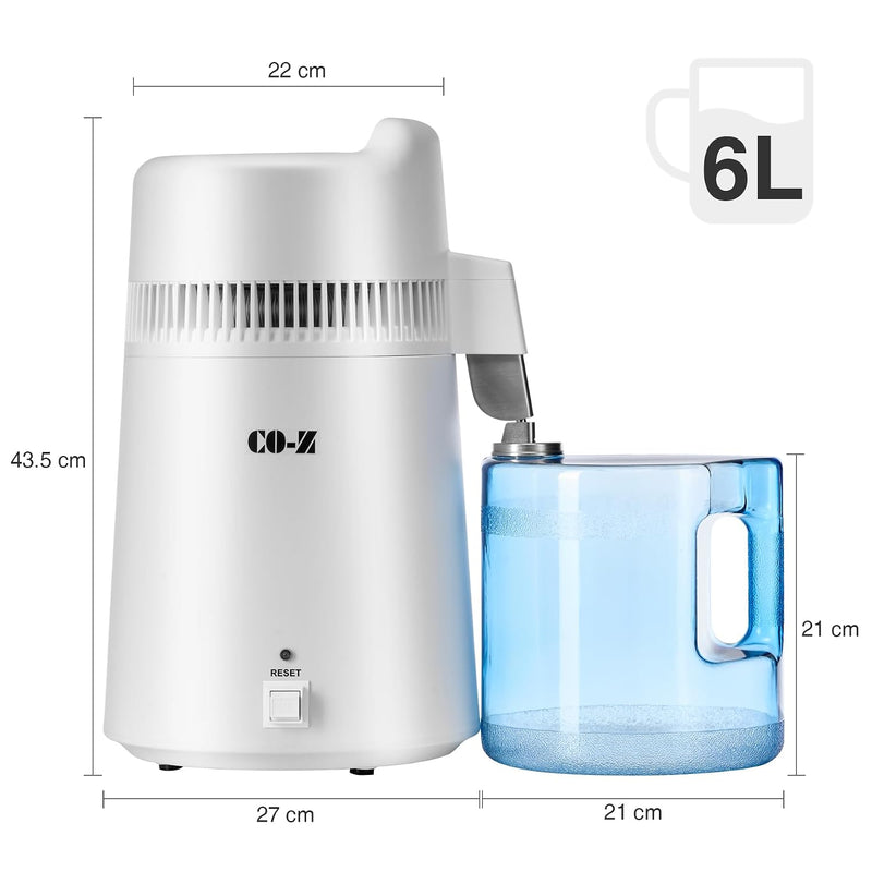 Water Distillers 4L Distilling Pure Machine for Home