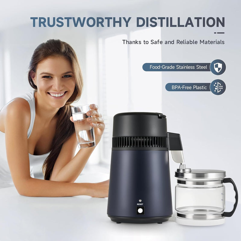 Water Distillers 4L Distilling Pure Machine for Home