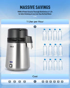 Water Distillers 4L Distilling Pure Machine for Home