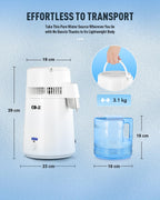 Water Distillers 4L Distilling Pure Machine for Home
