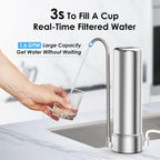 Water Filter Tap Stainless Steel Gallons