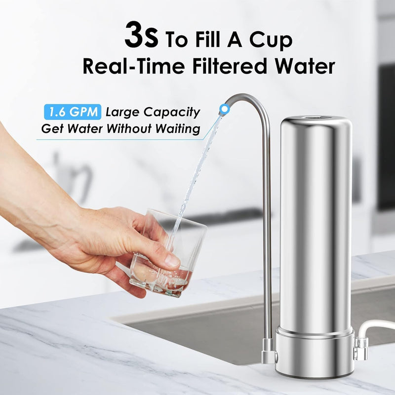 Water Filter Tap Stainless Steel Gallons