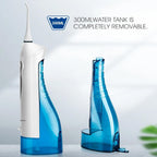 Water Flosser Cordless Oral Irrigator Rechargeable Dental Jet