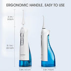 Water Flosser Cordless Oral Irrigator Rechargeable Dental Jet