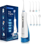 Water Flosser Cordless Oral Irrigator Rechargeable Dental Jet