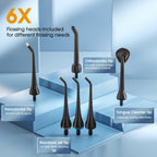 Water Flosser Cordless Oral Irrigator Rechargeable Dental Jet