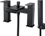 Waterfall Bath Mixer Tap Bathroom Square Monobloc Double