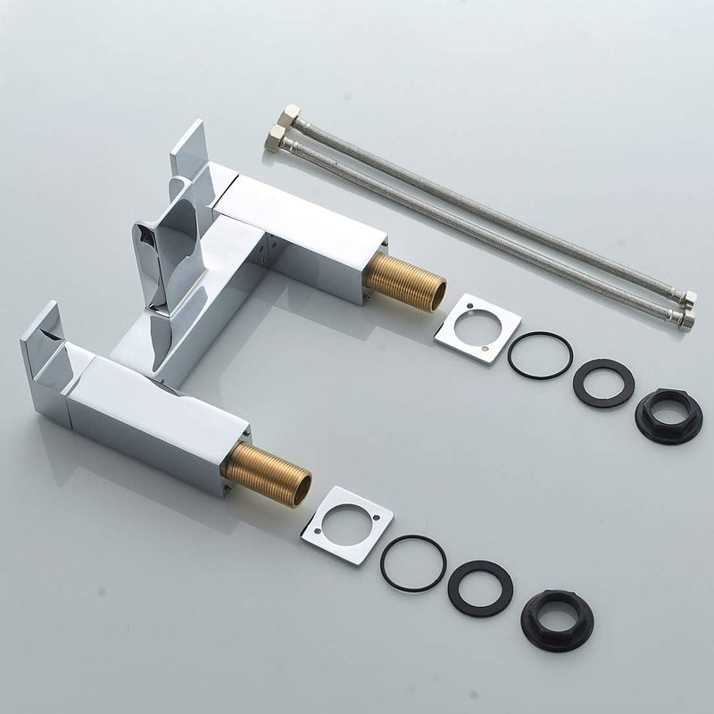 Waterfall Bath Taps Bathroom Filler Mixer Tap Chrome