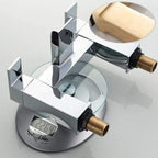Waterfall Bath Taps Bathroom Filler Mixer Tap Chrome