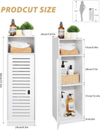 Waterproof Bathroom Cabinets Storage Accessories Floor Standing