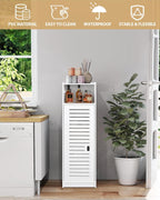 Waterproof Bathroom Cabinets Storage Accessories Floor Standing