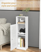 Waterproof Bathroom Cabinets Storage Accessories Floor Standing
