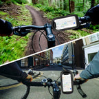 Waterproof Bicycle Phone Holder Handlebar Bag with Rotating