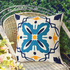 Waterproof Cushion Cover Tropical Plant Pattern (Set of 4)