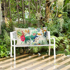 Waterproof Cushion Cover Tropical Plant Pattern (Set of 4)
