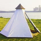 Waterproof Double Layers Camping Indian Tipi Tent Yurt