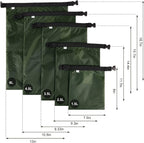 Waterproof Dry Bag Set Lightweight Drybag Canoe Bags
