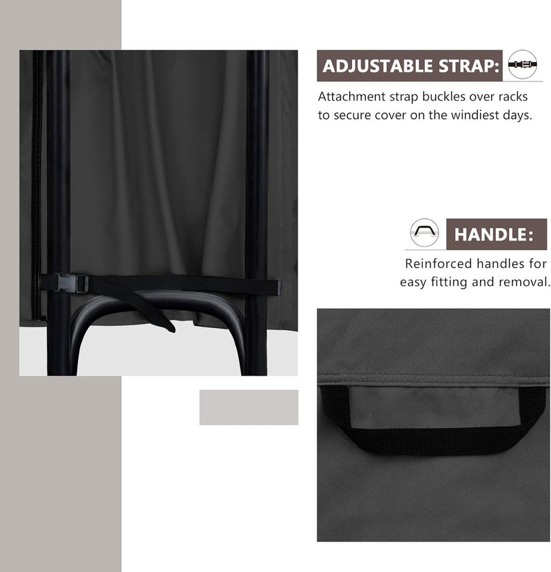 Waterproof Firewood Racks Cover 8 Feet