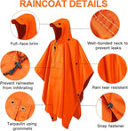 Waterproof Rain Cape Raincoat Poncho