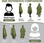 Waterproof Rain Cape Raincoat Poncho