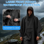 Waterproof Rain Cape Raincoat Poncho