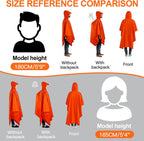 Waterproof Rain Cape Raincoat Poncho
