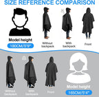 Waterproof Rain Cape Raincoat Poncho
