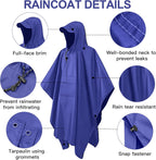 Waterproof Rain Cape Raincoat Poncho
