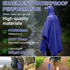 Waterproof Rain Cape Raincoat Poncho