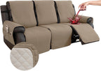 Waterproof Recliner Chair Cover Non-Slip Covers with Side