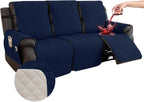 Waterproof Recliner Chair Cover Non-Slip Covers with Side