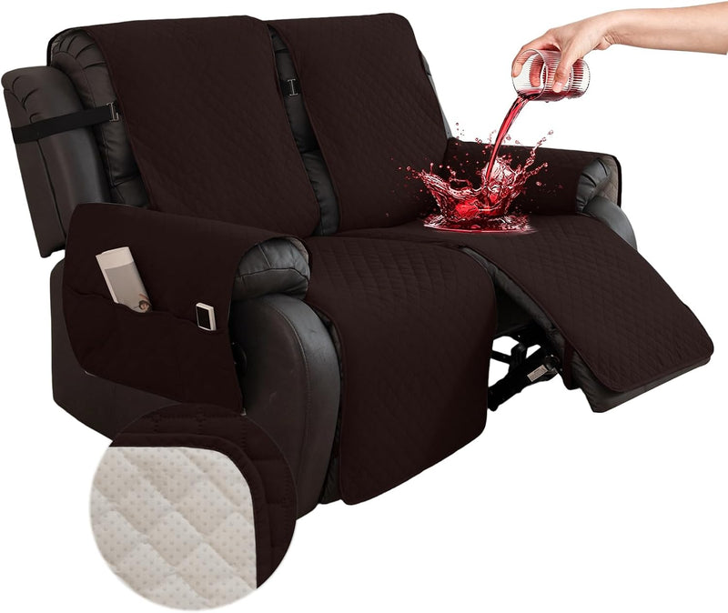 Waterproof Recliner Chair Cover Non-Slip Covers with Side
