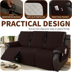 Waterproof Recliner Chair Cover Non-Slip Covers with Side